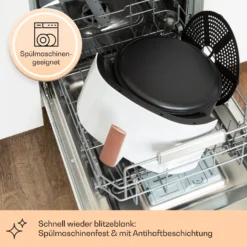 Air Bloom Heißluftfritteuse Dampffunktion 1500W 7,5 Liter 16 Programme 11 Air Bloom Heißluftfritteuse Dampffunktion 1500W 7,5 Liter 16 Programme -Haushaltsgerätegeschäft 10040496 de 0005 usp