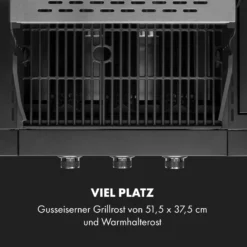 Valdosta 3.1 Gasgrill 3 X 2,8 KW + 2,5 KW Brenner Edelstahl Mobil 12 Valdosta 3.1 Gasgrill 3 X 2,8 KW + 2,5 KW Brenner Edelstahl Mobil -Haushaltsgerätegeschäft 10040704 de 0003 logo