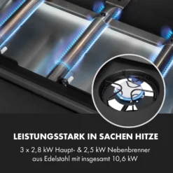 Valdosta 3.1 Gasgrill 3 X 2,8 KW + 2,5 KW Brenner Edelstahl Mobil 14 Valdosta 3.1 Gasgrill 3 X 2,8 KW + 2,5 KW Brenner Edelstahl Mobil -Haushaltsgerätegeschäft 10040704 de 0005 logo