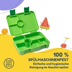 Schmatzfatz By Lite Lunchbox 6 Fächer 20,8x4,5x15 Cm BPA-frei Tritan 12 Schmatzfatz By Lite Lunchbox 6 Fächer 20,8x4,5x15 Cm BPA-frei Tritan -Haushaltsgerätegeschäft 10040715 de 0005 logo