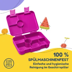 Schmatzfatz By Lite Lunchbox 6 Fächer 20,8x4,5x15 Cm BPA-frei Tritan 12 Schmatzfatz By Lite Lunchbox 6 Fächer 20,8x4,5x15 Cm BPA-frei Tritan -Haushaltsgerätegeschäft 10040716 de 0005 logo