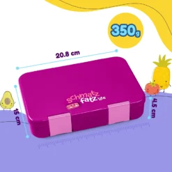Schmatzfatz By Lite Lunchbox 6 Fächer 20,8x4,5x15 Cm BPA-frei Tritan 15 Schmatzfatz By Lite Lunchbox 6 Fächer 20,8x4,5x15 Cm BPA-frei Tritan -Haushaltsgerätegeschäft 10040716 yy 0008 dimensions