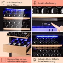 Barossa 123 Duo Weinkühlschrank 123 Fl 226 Ltr 2 Zonen Touch-Steuerung 12 Barossa 123 Duo Weinkühlschrank 123 Fl 226 Ltr 2 Zonen Touch-Steuerung -Haushaltsgerätegeschäft 10040721 de 0005 usp