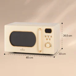 Julieta Mikrowelle Mit Grill 20l 700 / 800 W Ø25,5cm 8 Programme 13 Julieta Mikrowelle Mit Grill 20l 700 / 800 W Ø25,5cm 8 Programme -Haushaltsgerätegeschäft 10040731 yy 0007 dimensions