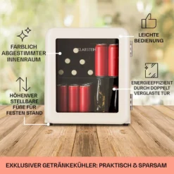 PopLife 48 Getränkekühler Kühlschrank 0-10 °C Retro-Design 11 PopLife 48 Getränkekühler Kühlschrank 0-10 °C Retro-Design -Haushaltsgerätegeschäft 10040737 de 0005 usp