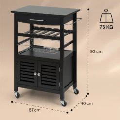 Louisiana Servierwagen Küchenwagen 5 Etagen Holz Handtuchhalter Mobil 15 Louisiana Servierwagen Küchenwagen 5 Etagen Holz Handtuchhalter Mobil -Haushaltsgerätegeschäft 10041123 yy 0008 dimensions