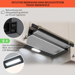 Vilhelmine Flachschirmhaube 60 Retro EEK B Abluftleistung: 332 M³/h Ausziehbar 11 Vilhelmine Flachschirmhaube 60 Retro EEK B Abluftleistung: 332 M³/h Ausziehbar -Haushaltsgerätegeschäft 10041125 de 0004 usp