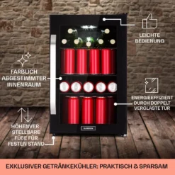 Beersafe 70 Bierzeit Edition Kühlschrank 70 Ltr 3 Böden Glas Edelstahl 13 Beersafe 70 Bierzeit Edition Kühlschrank 70 Ltr 3 Böden Glas Edelstahl -Haushaltsgerätegeschäft 10041176 de 0006 usp