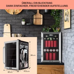 Beersafe 70 Craft Beer Edition Kühlschrank 70 Liter Glastür Edelstahl 14 Beersafe 70 Craft Beer Edition Kühlschrank 70 Liter Glastür Edelstahl -Haushaltsgerätegeschäft 10041181 de 0007 usp