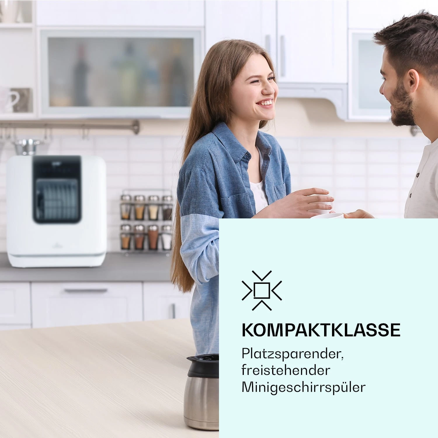 Melville 3 Geschirrspüler Freistehend Installationsfrei 3 Gedecke 2 Melville 3 Geschirrspüler Freistehend Installationsfrei 3 Gedecke – Bild 2