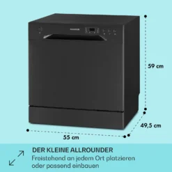 Amazonia 8 Geschirrspülmaschine 1620 Watt Für 8 Maßgedecke 49 DB Aquastop 11 Amazonia 8 Geschirrspülmaschine 1620 Watt Für 8 Maßgedecke 49 DB Aquastop -Haushaltsgerätegeschäft 10041204 de 0005 usp