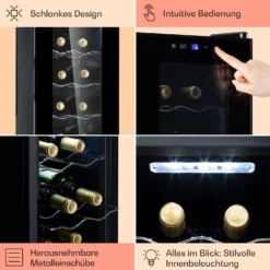 Barolo 14 Slim Uno Weinkühlschrank 46 Ltr 14 Flaschen 11-18°C SingleZone 13 Barolo 14 Slim Uno Weinkühlschrank 46 Ltr 14 Flaschen 11-18°C SingleZone -Haushaltsgerätegeschäft 10041206 de 0005 usp