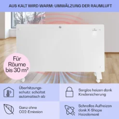 Bansin Crystal Smart Konvektions-Heizgerät 1500W 5 - 50 °C App-Steuerung 11 Bansin Crystal Smart Konvektions-Heizgerät 1500W 5 - 50 °C App-Steuerung -Haushaltsgerätegeschäft 10041210 de 0004 usp