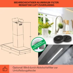 Limelight Dunstabzugshaube 120cm Wandhaube 570m³/h Touch 13 Limelight Dunstabzugshaube 120cm Wandhaube 570m³/h Touch -Haushaltsgerätegeschäft 10041227 de 0005 logo