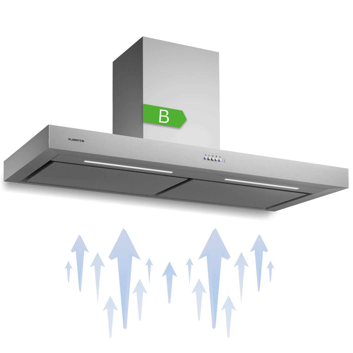 Limelight Dunstabzugshaube 120cm Wandhaube 570m³/h Touch 1 Limelight Dunstabzugshaube 120cm Wandhaube 570m³/h Touch