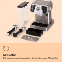 Libeica Espressomaschine 19 Bar Ca. 10 Tassen 1,8 Liter Milchschaum 14 Libeica Espressomaschine 19 Bar Ca. 10 Tassen 1,8 Liter Milchschaum -Haushaltsgerätegeschäft 10041253 de 0007 logo