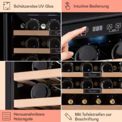 Vinsider 36 Built-In Uno Einbau-Weinkühlschrank 36 Flaschen 92 Ltr Edelstahl 13 Vinsider 36 Built-In Uno Einbau-Weinkühlschrank 36 Flaschen 92 Ltr Edelstahl -Haushaltsgerätegeschäft 10041286 de 0005 usp