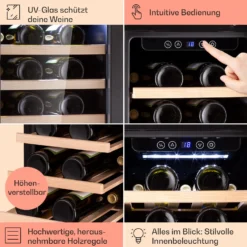 Vinovilla 29 Built-In Weinkühlschrank 81 L / 29 Fl. Glastür Edelstahl 12 Vinovilla 29 Built-In Weinkühlschrank 81 L / 29 Fl. Glastür Edelstahl -Haushaltsgerätegeschäft 10041304 de 0005 logo
