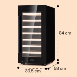 Barossa 38 Uno Weinkühlschrank 1 Zone 94 Ltr 38 Fl Touch-Display 16 Barossa 38 Uno Weinkühlschrank 1 Zone 94 Ltr 38 Fl Touch-Display -Haushaltsgerätegeschäft 10041306 yy 0008 dimensions