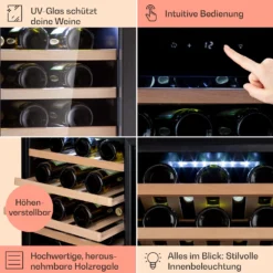 Barossa 50 Uno Weinkühlschrank 1 Zone 120 Ltr 50 Fl Touch-Display 12 Barossa 50 Uno Weinkühlschrank 1 Zone 120 Ltr 50 Fl Touch-Display -Haushaltsgerätegeschäft 10041307 de 0005 logo