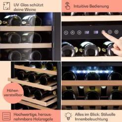 Vinamour 73 Duo Weinkühlschrank 2 Zonen 192 L/73 Flaschen 5-18°C Touch -Haushaltsgerätegeschäft 10041314 de 0005 logo