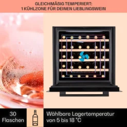 Vinsider 30 Built-In Uno Einbau-Weinkühlschrank 30 Flaschen 77 Ltr Edelstahl 11 Vinsider 30 Built-In Uno Einbau-Weinkühlschrank 30 Flaschen 77 Ltr Edelstahl -Haushaltsgerätegeschäft 10041357 de 0003 usp