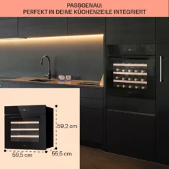 Vinsider 30 Built-In Uno Einbau-Weinkühlschrank 30 Flaschen 77 Ltr Edelstahl 14 Vinsider 30 Built-In Uno Einbau-Weinkühlschrank 30 Flaschen 77 Ltr Edelstahl -Haushaltsgerätegeschäft 10041357 de 0006 usp