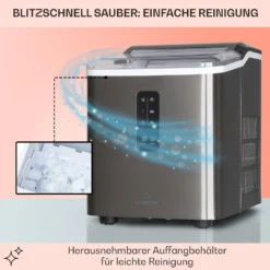 Albaron Supreme Eiswürfelmaschine Bullet 12kg/24h 1,5 Ltr Edelstahl 11 Albaron Supreme Eiswürfelmaschine Bullet 12kg/24h 1,5 Ltr Edelstahl -Haushaltsgerätegeschäft 10041360 de 0005 logo