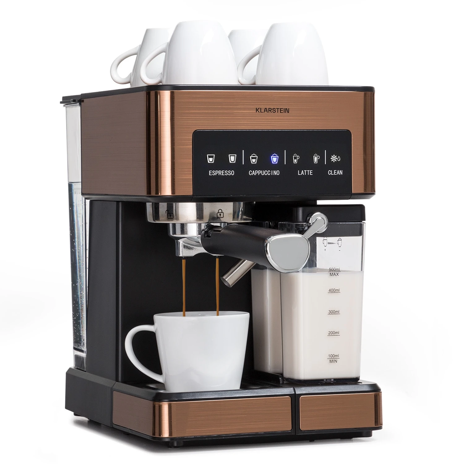 Arabica Comfort Espressomaschine 1350W 20 Bar 1,8l Touch-Bedienfeld 1 Arabica Comfort Espressomaschine 1350W 20 Bar 1,8l Touch-Bedienfeld