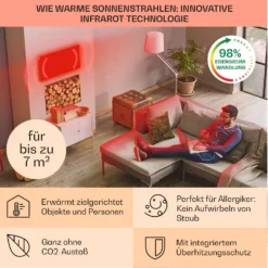 Wonderwall Santorini Smart Infrarot-Heizung 120x60cm 1000W Wochentimer IP24 10 Wonderwall Santorini Smart Infrarot-Heizung 120x60cm 1000W Wochentimer IP24 -Haushaltsgerätegeschäft 10041819 de 0004 usp
