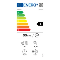 Havasia UV 6 Secret Einbau-Geschirrspüler UV-Licht 6 Programme -Haushaltsgerätegeschäft 10041826 energy label