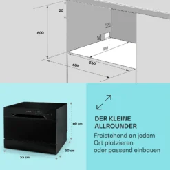 Havasia UV 8 Geschirrspüler UV-Licht Freistehend / Einbau 1620W 12 Havasia UV 8 Geschirrspüler UV-Licht Freistehend / Einbau 1620W -Haushaltsgerätegeschäft 10041829 de 0005 usp