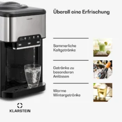 Aqueous Eiswürfelmaschine 3-in-1: Eiswürfel, Wasserspender: Heiß & Kalt 20 Kg/24h 10 Aqueous Eiswürfelmaschine 3-in-1: Eiswürfel, Wasserspender: Heiß & Kalt 20 Kg/24h -Haushaltsgerätegeschäft 10041845 de 0005 usp