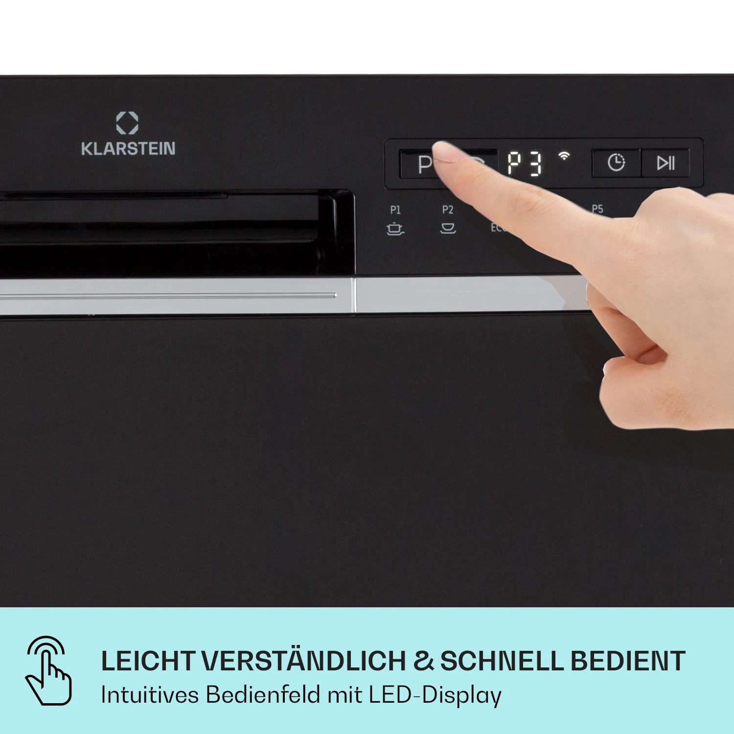 Amazonia 6 Smart Geschirrspüler App-Steuerung Freistehend 1380W 6 Amazonia 6 Smart Geschirrspüler App-Steuerung Freistehend 1380W – Bild 6