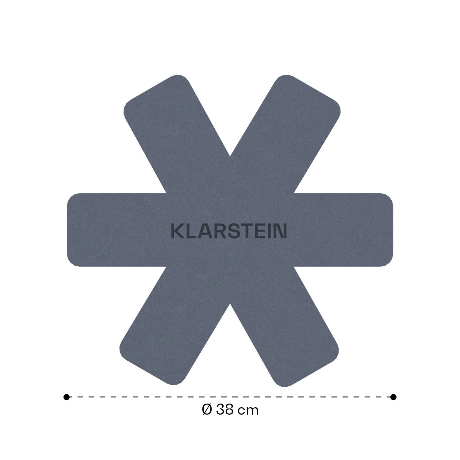 Noto Endurance Filz-Set 5 Stck. Sternförmig Sehr Weich Für Töpfe & Pfannen Ø38 Cm 7 Noto Endurance Filz-Set 5 Stck. Sternförmig Sehr Weich Für Töpfe & Pfannen Ø38 Cm – Bild 7