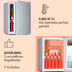 Fargo 67 Kühlschrank Minibar 67 Liter / 4 Liter Gefrierfach Kompakt 10 Fargo 67 Kühlschrank Minibar 67 Liter / 4 Liter Gefrierfach Kompakt -Haushaltsgerätegeschäft 10045044 de 0004 usp