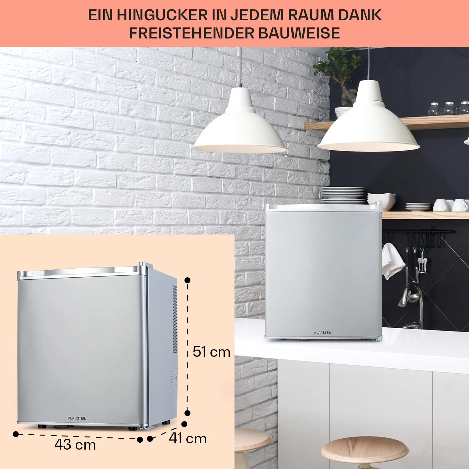 Happy Hour 38 Mini-Kühlschrank Minibar Getränkekühlschrank 38 L 26 DB 6 Happy Hour 38 Mini-Kühlschrank Minibar Getränkekühlschrank 38 L 26 DB – Bild 6