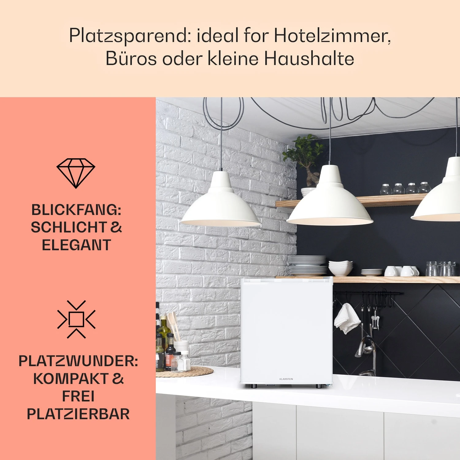 Happy Hour 45 Mini-Kühlschrank Minibar Getränkekühlschrank 45 L 26 DB 3 Happy Hour 45 Mini-Kühlschrank Minibar Getränkekühlschrank 45 L 26 DB – Bild 3