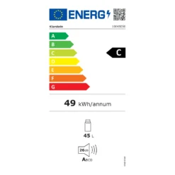 Happy Hour 45 Mini-Kühlschrank Minibar Getränkekühlschrank 45 L 26 DB 15 Happy Hour 45 Mini-Kühlschrank Minibar Getränkekühlschrank 45 L 26 DB -Haushaltsgerätegeschäft 10045050 energy label