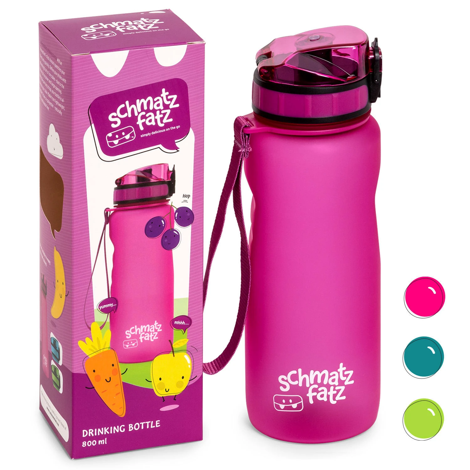 Wakaba Trinkflasche 800 Ml Tritan BPA-frei 1 Wakaba Trinkflasche 800 Ml Tritan BPA-frei