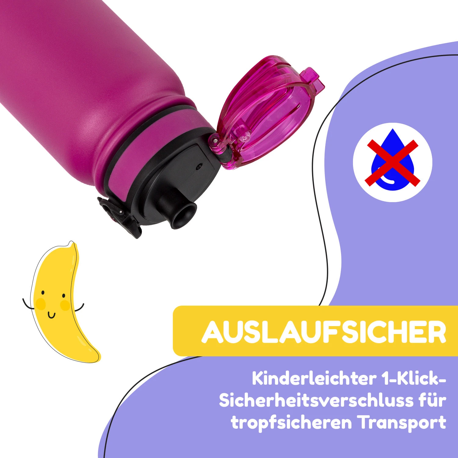 Wakaba Thermosflasche 550 Ml Edelstahl Tritan BPA-frei 3 Wakaba Thermosflasche 550 Ml Edelstahl Tritan BPA-frei – Bild 3