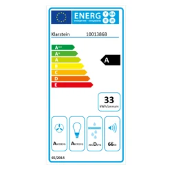 RGL60WH Abzugshaube Mit Aktivkohlefilter 13 RGL60WH Abzugshaube Mit Aktivkohlefilter -Haushaltsgerätegeschäft 60001859 energy label
