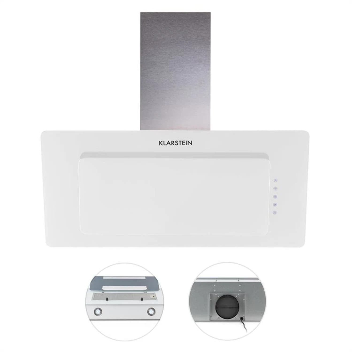 Lorea 90 Dunstabzugshaube Inklusive 2 X Aktivkohlefilter Weiß 3 Lorea 90 Dunstabzugshaube Inklusive 2 X Aktivkohlefilter Weiß – Bild 3