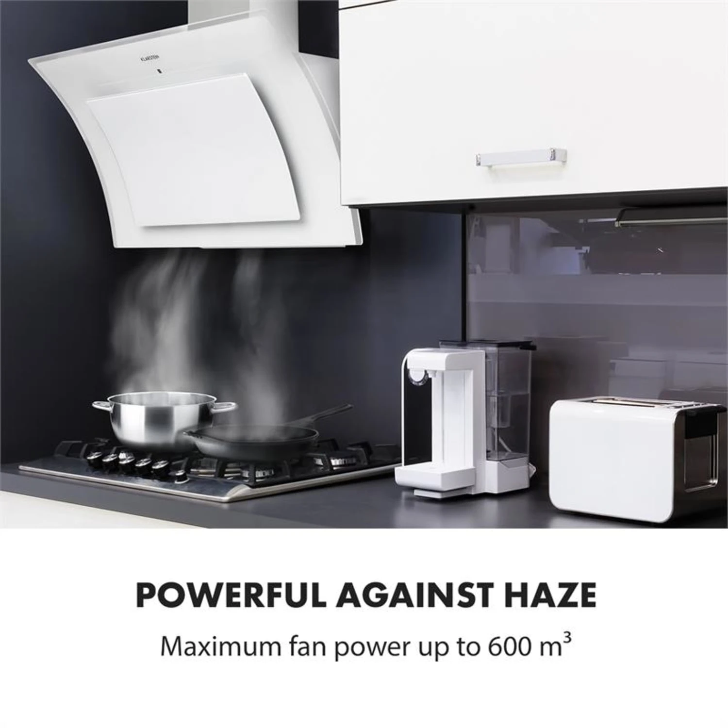 Sabia 90 Dunstabzugshaube | 90cm | 600 M³/h | Energieeffizienzklasse A | Inklusive 2 X Aktivkohlefilter 7 Sabia 90 Dunstabzugshaube | 90cm | 600 M³/h | Energieeffizienzklasse A | Inklusive 2 X Aktivkohlefilter – Bild 7