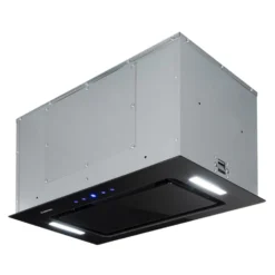 HEKTOR Dunstabzugshaube Beleuchtung Aluminium-Filter Timer Schwarz -Haushaltsgerätegeschäft 60002314 yy 0008 titel Klarstein HEKTOR SL Dunstabzugshaube schwarz