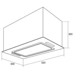 HEKTOR Dunstabzugshaube Beleuchtung Aluminium-Filter Timer Schwarz -Haushaltsgerätegeschäft 60002314 yy 0009 logo Klarstein HEKTOR SL Dunstabzugshaube schwarz