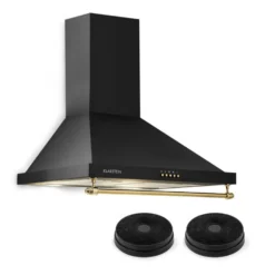 Montblanc Dunstabzugshaube Umluftset 610m³/h 165W 2x1,5W Schwarz