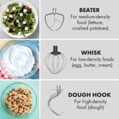 Curve Plus Küchenmaschinen-Set | 5l | 4-in-1 Fleischwolf | Silber 16 Curve Plus Küchenmaschinen-Set | 5l | 4-in-1 Fleischwolf | Silber -Haushaltsgerätegeschäft 60002330 yy 0007 logo Klarstein Curve Plus Kuechenmaschinen Set silber