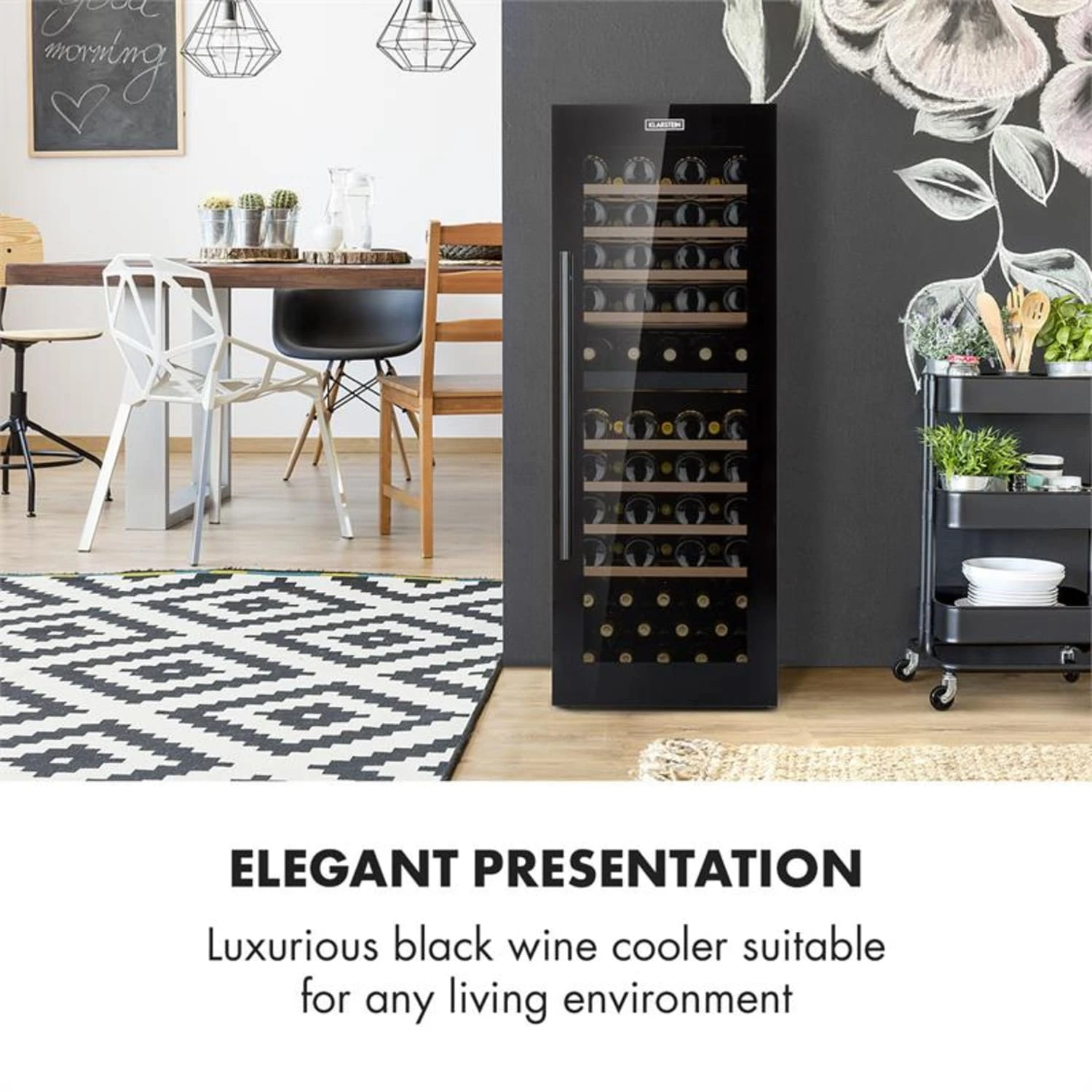 Barossa 77 Duo Weinkühlschrank-Set 2 Zonen 191L/77Fl. Weinglasregal 3 Barossa 77 Duo Weinkühlschrank-Set 2 Zonen 191L/77Fl. Weinglasregal – Bild 3