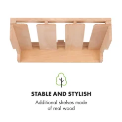 Barossa 77 Duo Weinkühlschrank-Set 2 Zonen 191L/77Fl. Weinglasregal 16 Barossa 77 Duo Weinkühlschrank-Set 2 Zonen 191L/77Fl. Weinglasregal -Haushaltsgerätegeschäft 60002418 yy 0011 logo Klarstein Barossa 77D Weinglas Regal